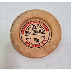 Milk Bottle Cap - Shekomeko Vally Farms, Pine Plains NY